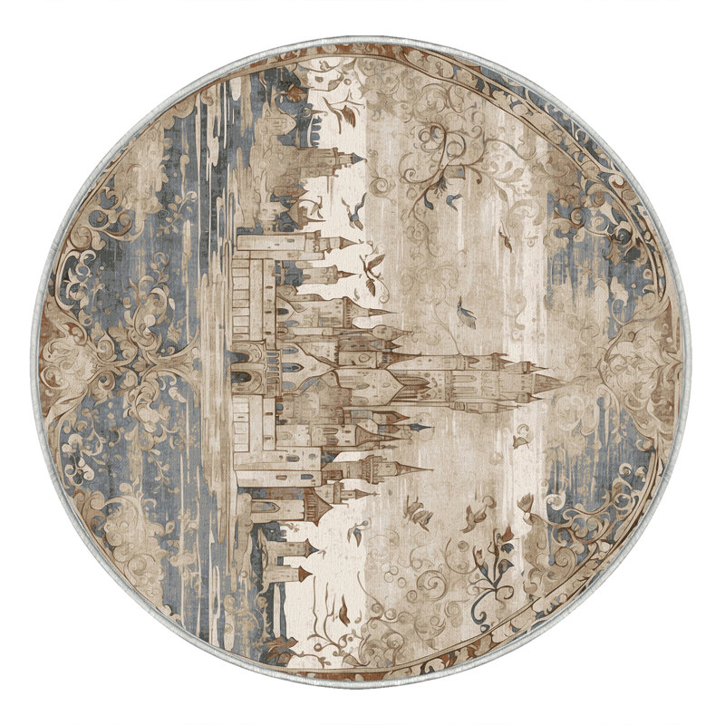 Moonspire Gate Rug, Round 5'