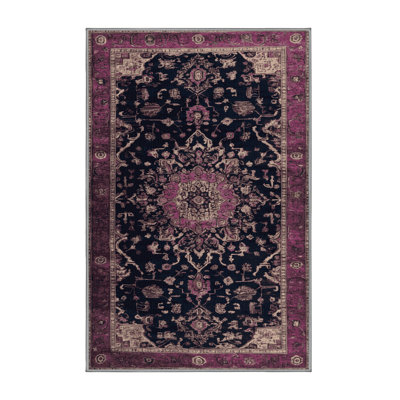 Tapis brun lavable à la machine