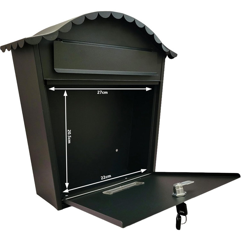 Metal Wall Mounted Post Box