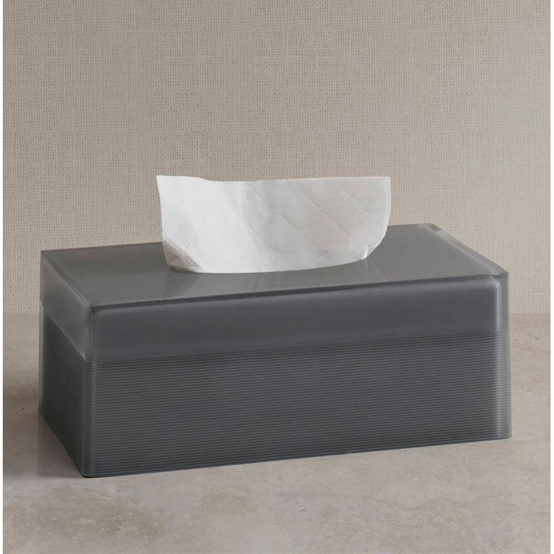One Size Bath Accessories set, Charcoal Mist