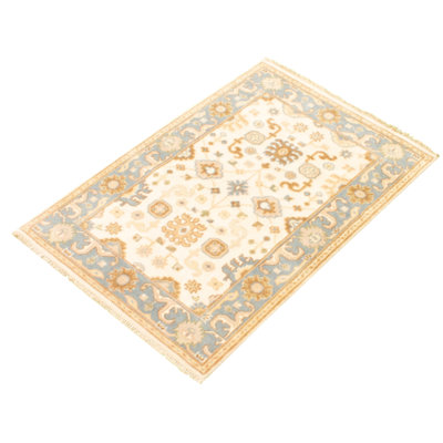 Dennies One-of-a-Kind 3'10" X 5'8" New Age Wool Area Rug in