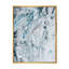 «Light Waves» bleu clair et gris II - Décoration murale moderne et contemporaine sur toile-2111084449-2111084461