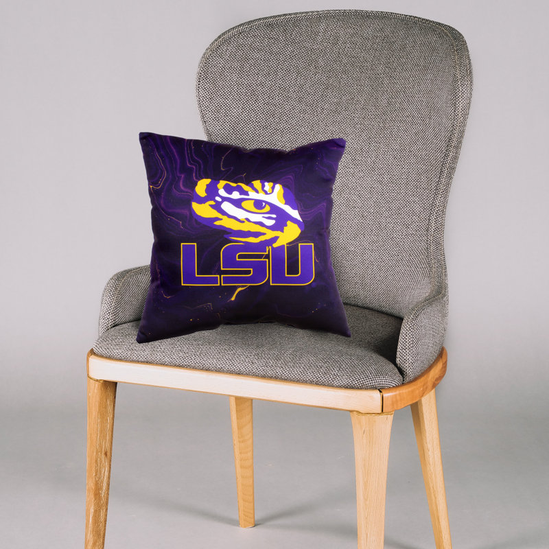 NCAA Throw Pillow, LSU Tigers