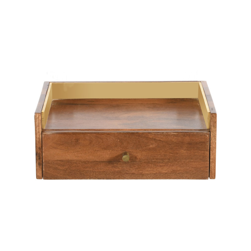 40cm W Solid Wood Bedside Table