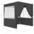vidaXL Professional Party Tent with Side Walls 6.6'x6.6' Anthracite 0.3 oz/ft²-74879600-95210503