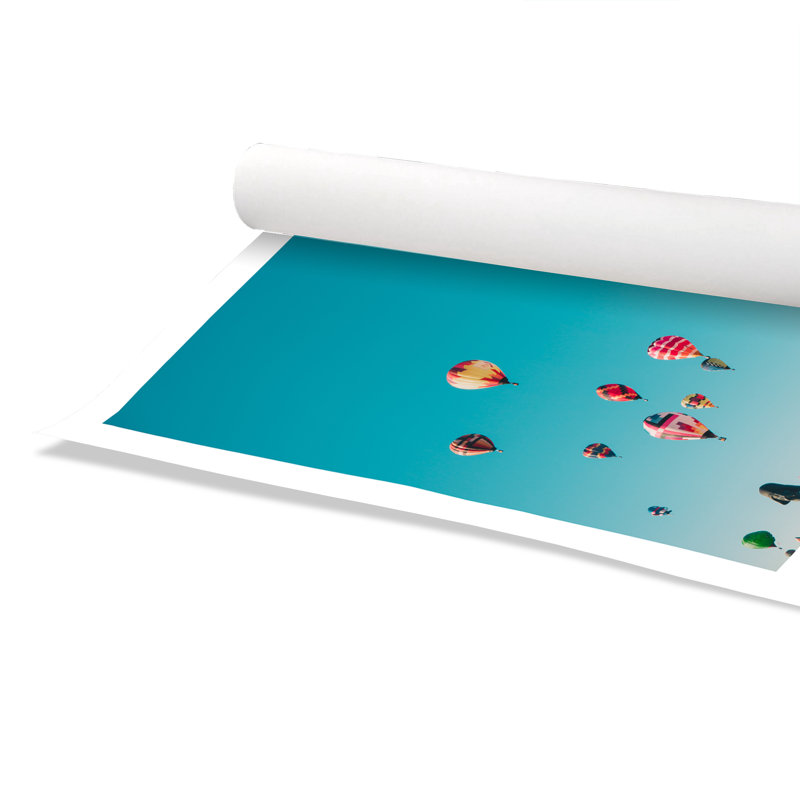 Estampe « Sky Symphony » d'Ian Dooley, Cadre flottant espresso, Pas de tapis, H 19,5 po x l 25,5 po x P 2 po