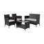 Silex 4 - Person Patio Conversation Set with Cushions