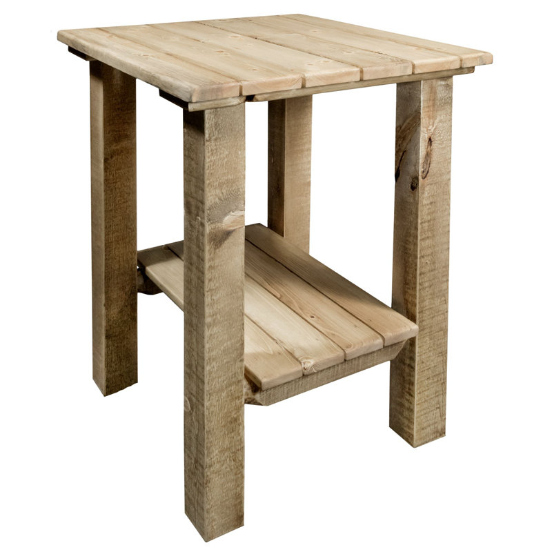 Table d'appoint Markevus, Brun