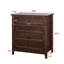 Armoire en bois avec commode à tiroirs Romessa-433747423