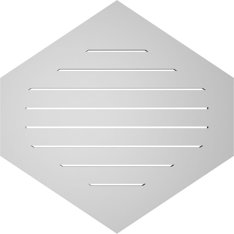 Pente verticale verticale en uréthane 8 pi, H 1 po x l 32 po x L 32 po