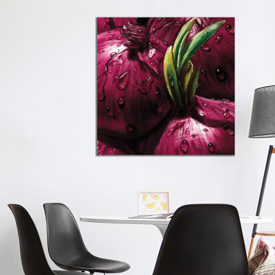 Onions by AlmaCh - Wrapped Canvas Painting
