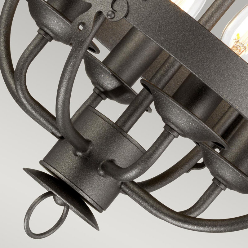 Augill 4 - Light Graphite Unique/Statement Pendant
