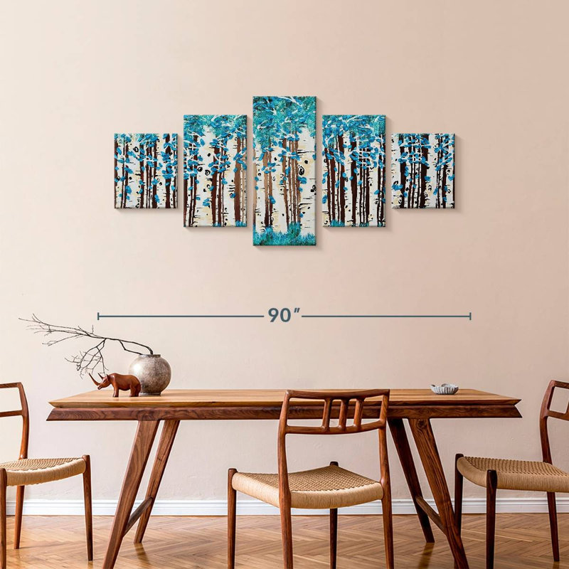 Forest, 36" H x 80" W