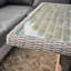 Seville Casual Dining Corner Set, White Wash with Grey Taupe Cushions