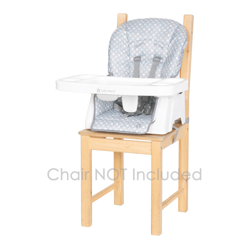 Adapt SpaceSaving Booster Chair - Pebblestone Aqua