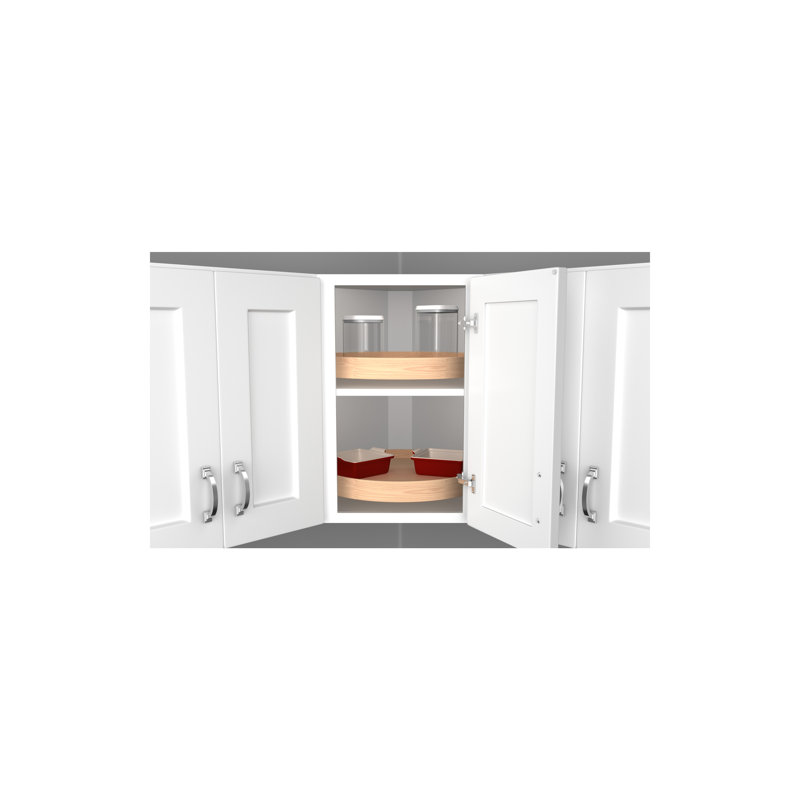 Rev-A-Shelf Banded Wood Lazy Susan(s) for Corner Base Cabinets, 20" W