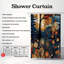 Rideau de douche Seasonal Tree - Premium-1860849346