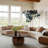 Modern Mango Wood Round Accent Table-1975848971