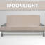 Matelas de futon double avec infusion de mousse à mémoire de forme, fermeture à glissière robuste, housse amovible, confortable pour s'asseoir et dormir dans un appartement