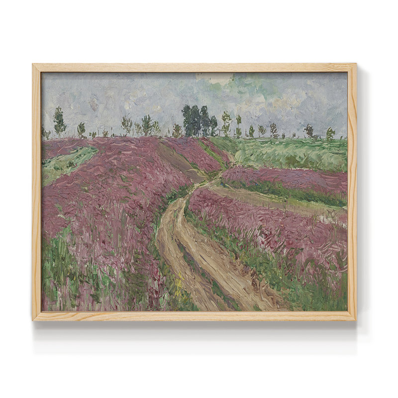 Paysages rétro-Cccxv-reproduction encadrée, Naturel, H 22 po x l 28 po