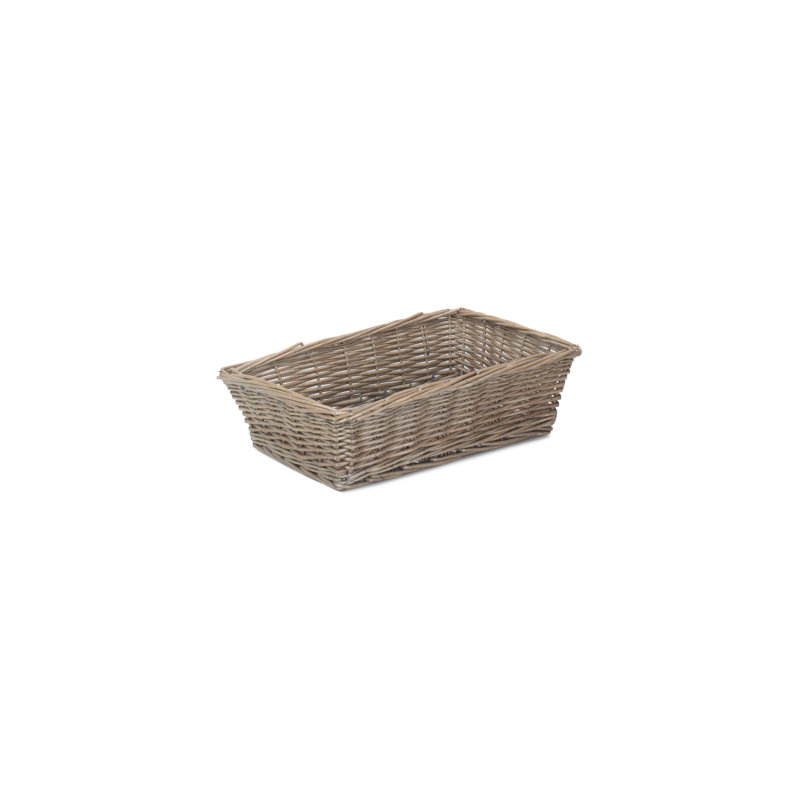 Finleyville Wicker Tray Storage Basket