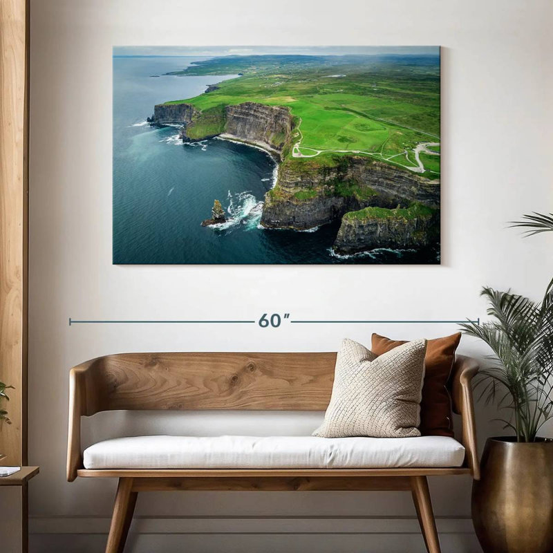 Lynelle, falaises de Moher, H 32 po x l 48 po