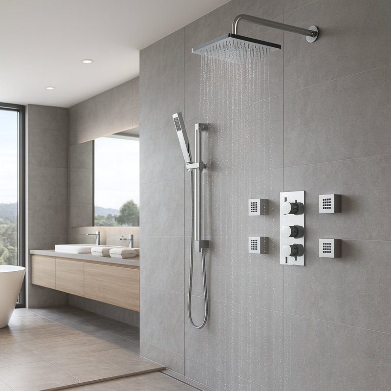 Edinburgh Commercial Chrome Automatic Sensor Faucet Durable Touch Free Water Efficiency for Commercial Spaces