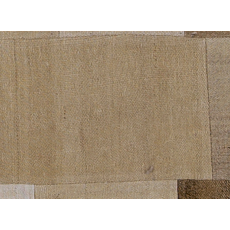 Hand Knotted Wool Area Rug in Beige