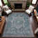 Premium Machine Washable Larock AMF1240 Medallion Rug