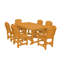 Ensemble de salle à manger 9 pièces 44 po x 94 po Heritage-109787832-125118830