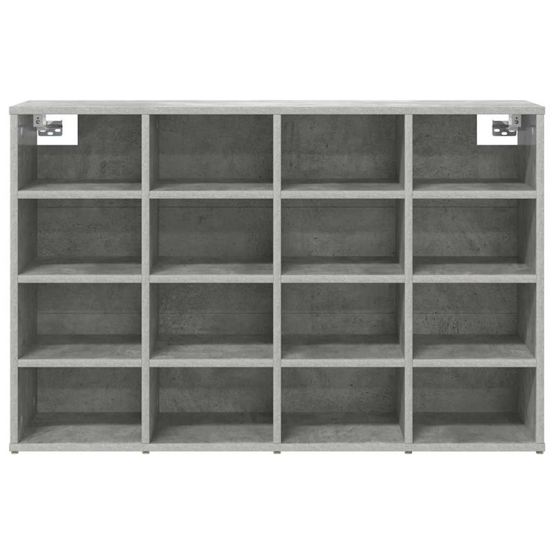 Shoe Cabinet, Concrete Grey
