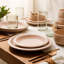 Service de table en grès réactif 12 pièces Bloomhouse-105771518