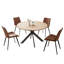 Ensemble de table de salle à manger 46,4 po Judye-722205049