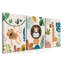 Ensemble de 3 décorations murales pour chambre d'enfant