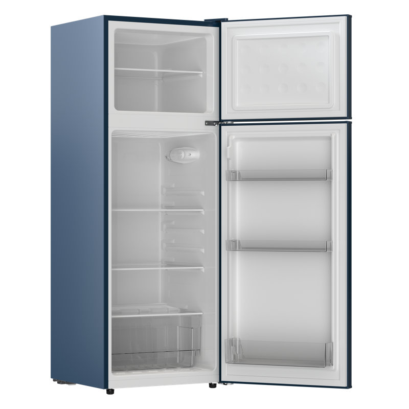 Frigidaire 7,5 pi³ Pi. Réfrigérateur rétro, réfrigérateur d'appoint à fixation sur le dessus , Azure