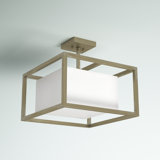 Colston Fabric Semi Flush Mount