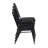 Neyland Cain Round X-Base Breakroom Table & 4 Restaurant Stack Chairs-32520448