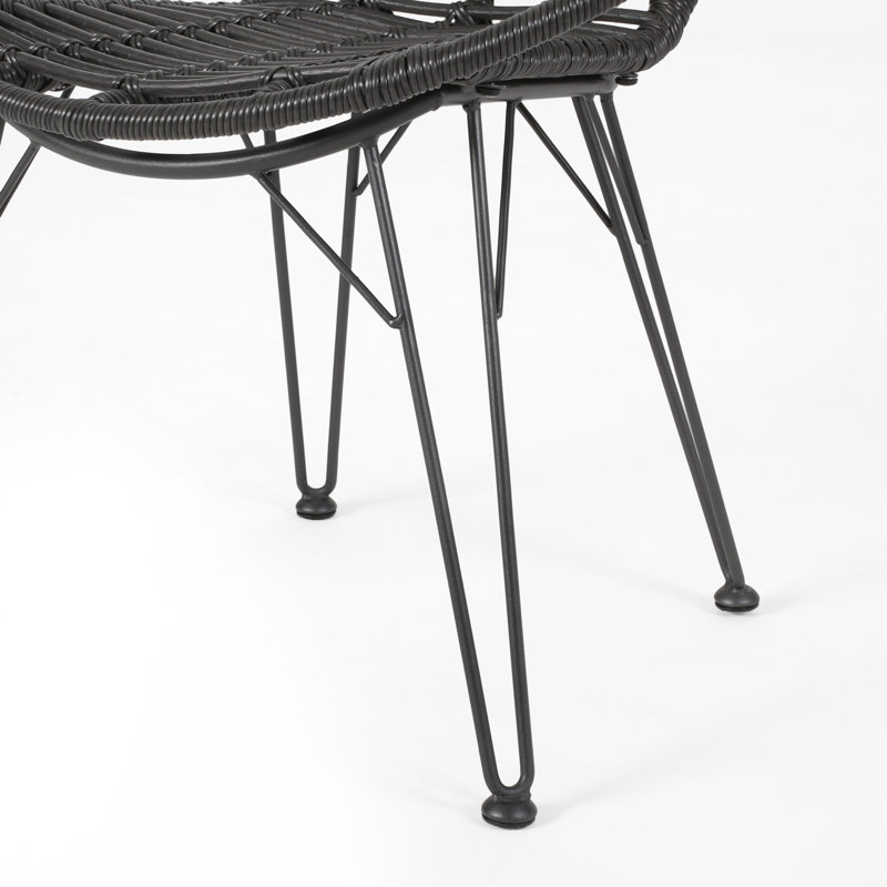 Chaise de patio Durham, gris