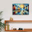 «Steet Scene 3» par Rey Klimt, art mural sur toile-1487948409