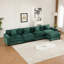 Canapé 3 places rembourré avec coussin (sans repose-pieds)-130150480