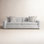 Teddy 104" Velvet Sofa