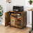 Azjon 60cm Wide 3 -Drawer Mobile File Cabinet