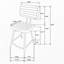 Chaise de comptoir antique rembourrée espresso avec pieds en métal (ensemble de 2)