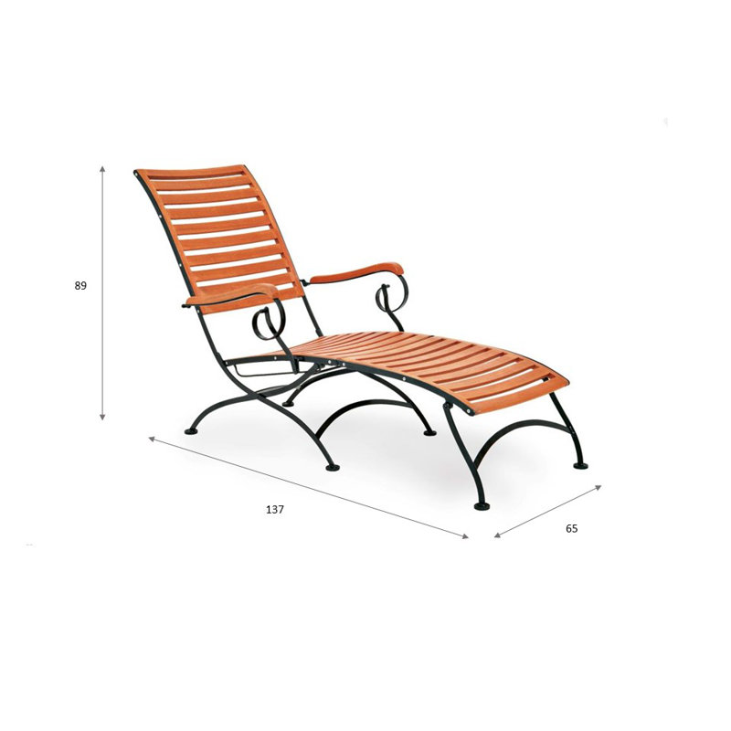 Timothee 137cm Long Eucalyptus Single Chaise