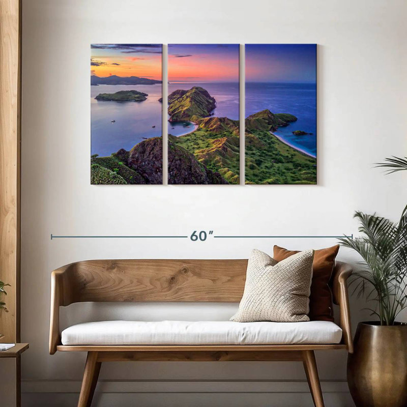 Gillard Komodo National Park Sunrise, 28" H x 45" W