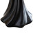 37" Round Dining Table Set for 3, Petal Fiberglass Table with 180° Swivel Velvet Chairs