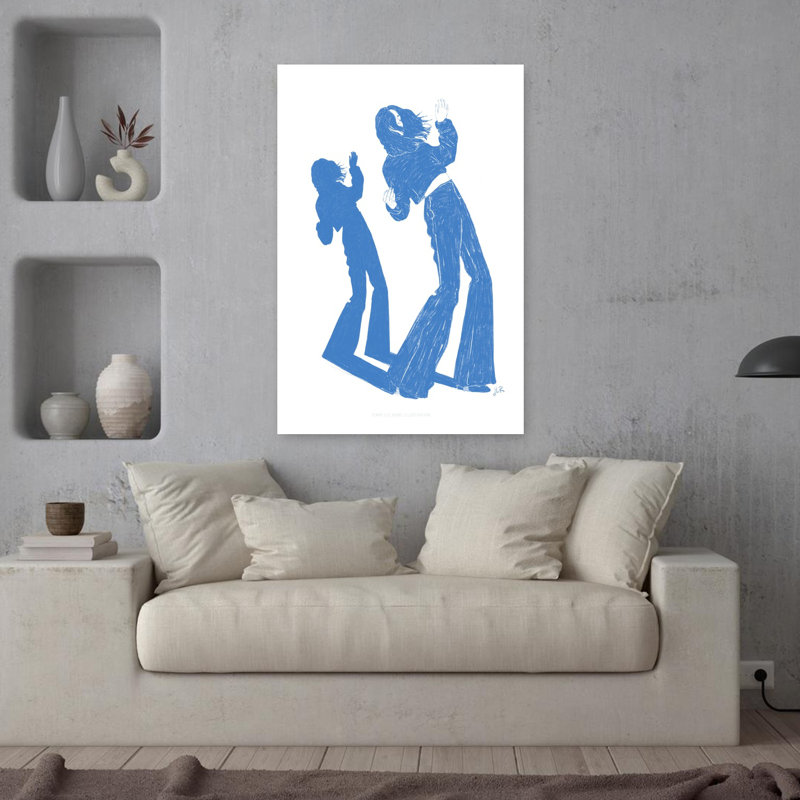 Art contemporain, art contemporain romantique, H 36 po x l 24 po