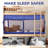 Summer Bed Tent Bed Canopy Sleep Tent Dream Tent with Mosquito Net- Pop Up Privacy Sleeping Tent for Indoor Use, Light Reducing & Breathable Design, Portable Frame with Mesh Windows,Twin-Full-112975122-112975120