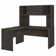 Echo 2-Piece L-Shape Computer Desk Office Set with Hutch