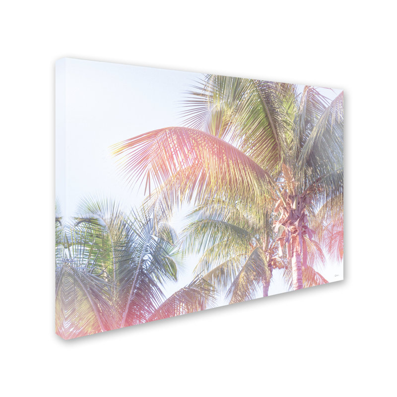 « rêve palm i », reproduction de photo sur toile tendue, H 18 po x l 24 po